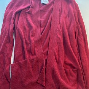 Croft & Barrow Rich Red Cardigan